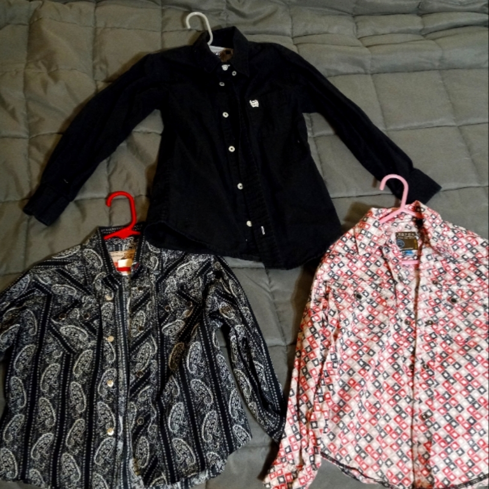 Boys Button Up Shirts